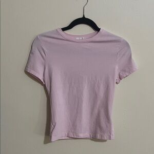 Good American Blush Short Sleeve Tee